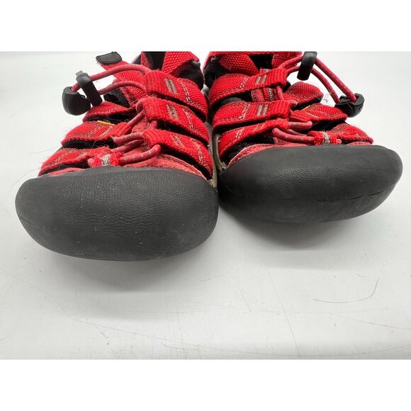 KEEN Kids Newport H2 Water Sandals Unisex Red Outdoors Casual Waterproof - Picture 11 of 12